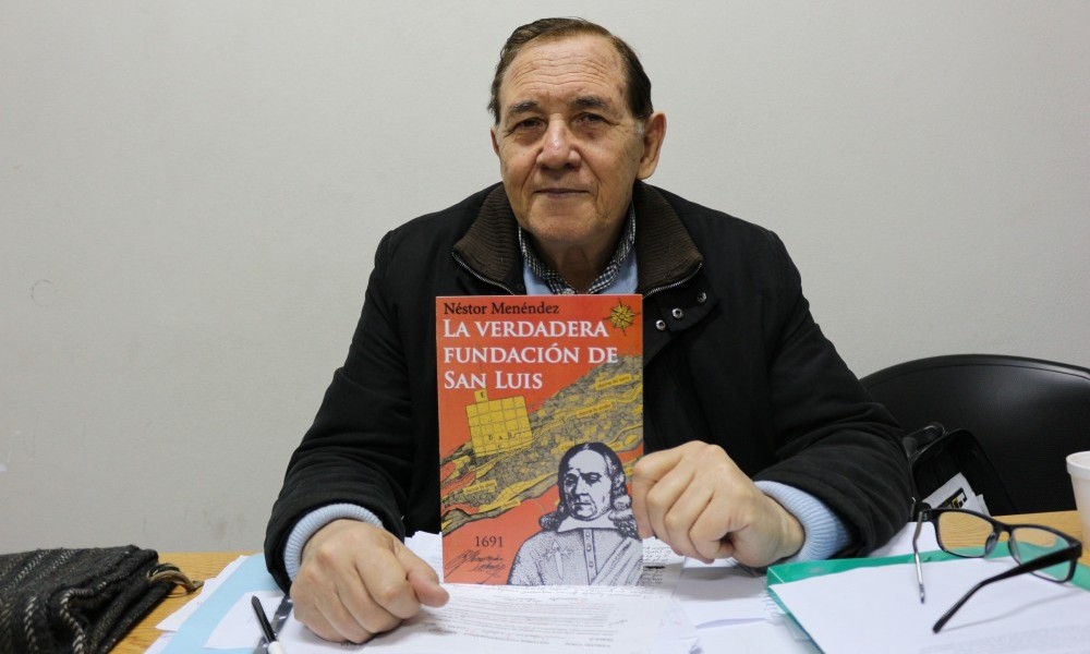 Néstor Menéndez y “La verdadera fundación de San Luis”