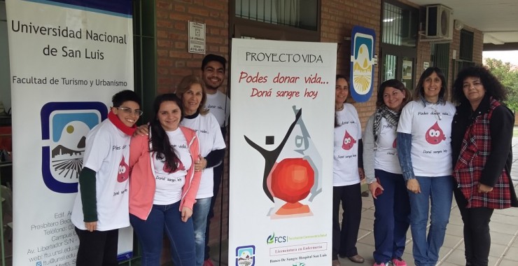 «Proyecto VIDA» vinculado a hemodonaciones visitó la Villa de Merlo