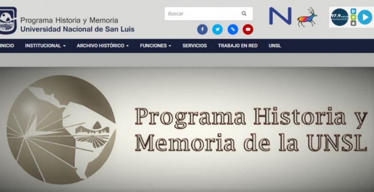 El Programa Historia y Memoria lanzó su nuevo Sitio Web