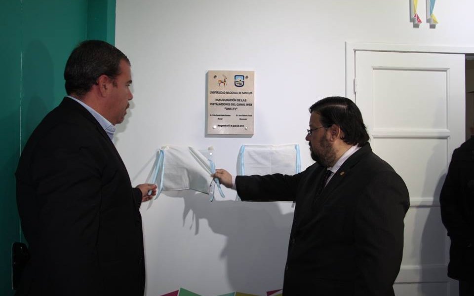 UNSL TV inauguró sus estudios