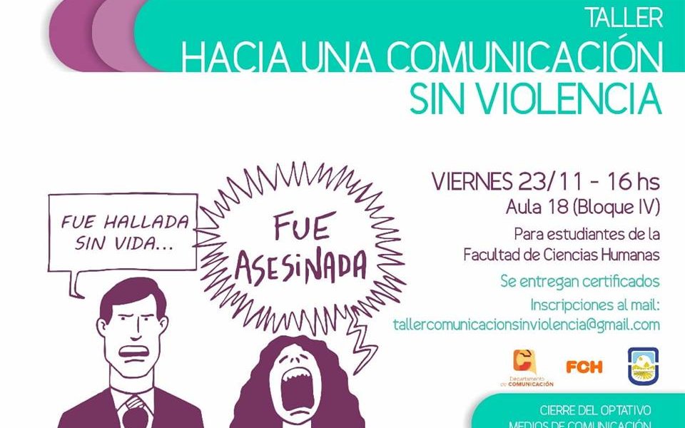 Se aproxima el taller «Hacia una comunicación sin violencia»