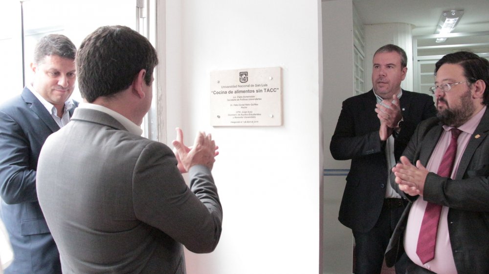 La UNSL inauguró su cocina para celíacos