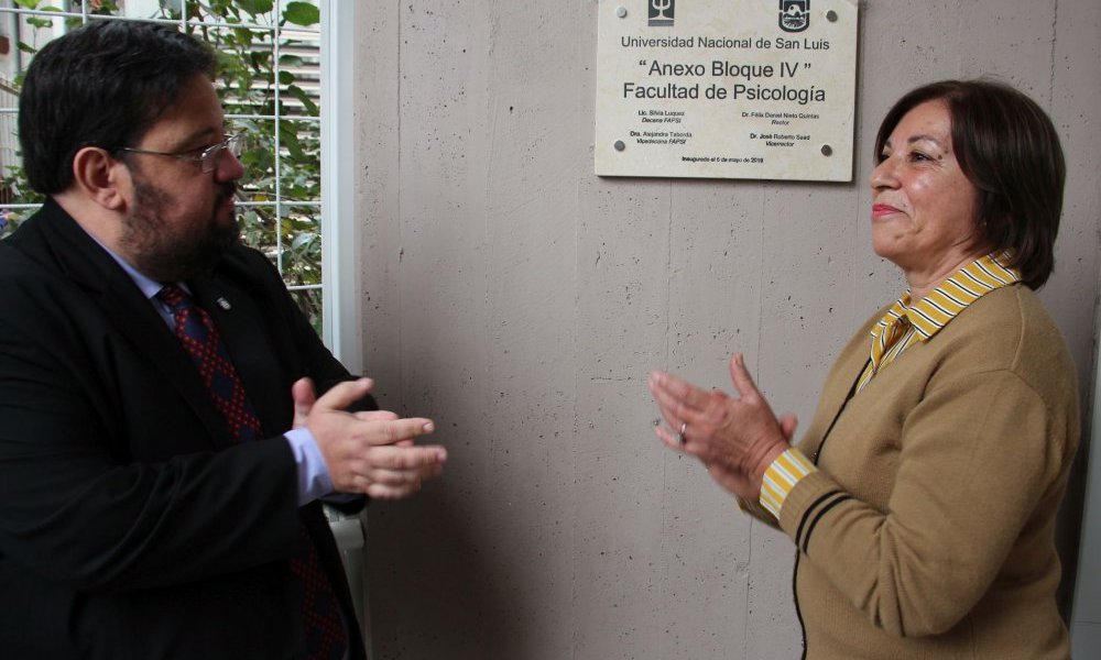 Inauguraron nuevos espacios para la Facultad de PsicologÃ­a