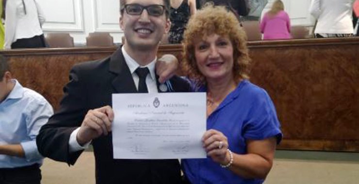 Egresado de la UNSL premiado por la Academia Nacional de Ingeniería