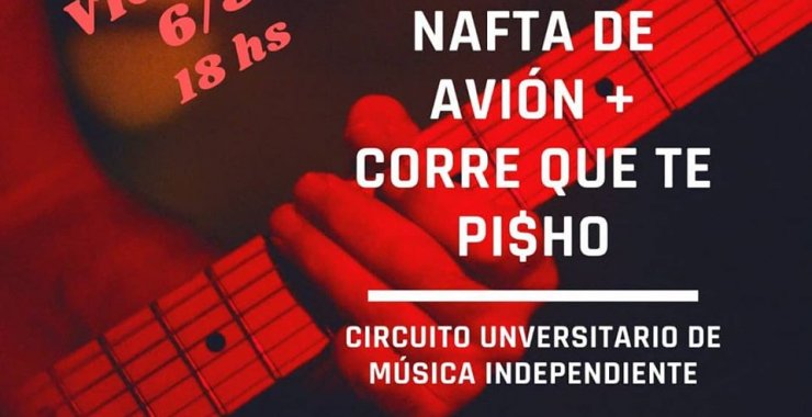 Arranca el circuito con Nafta de Avión y Corre que te Pi$ho