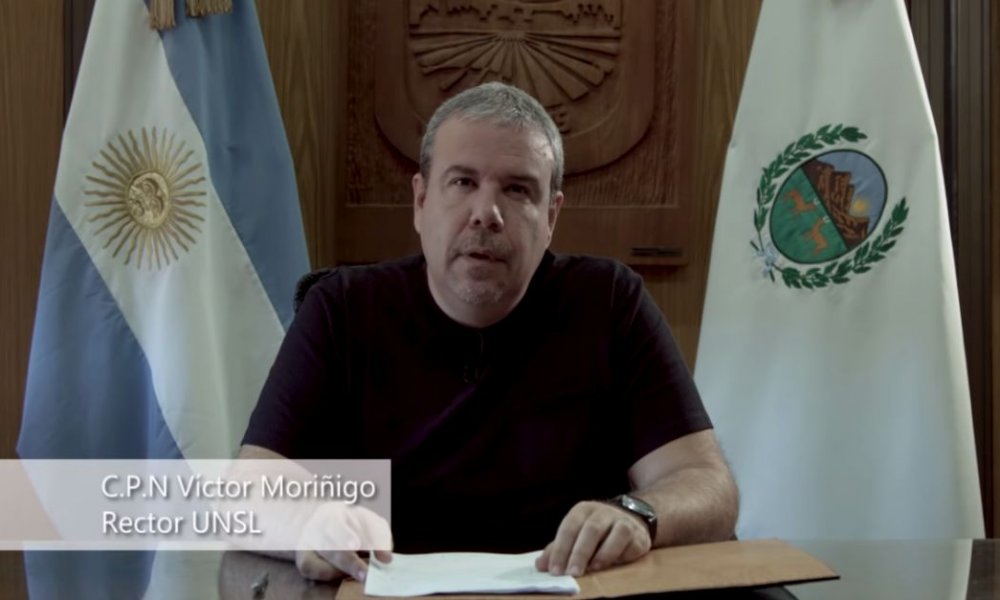 Mensaje del Rector de la UNSL frente a la pandemia por COVID-19