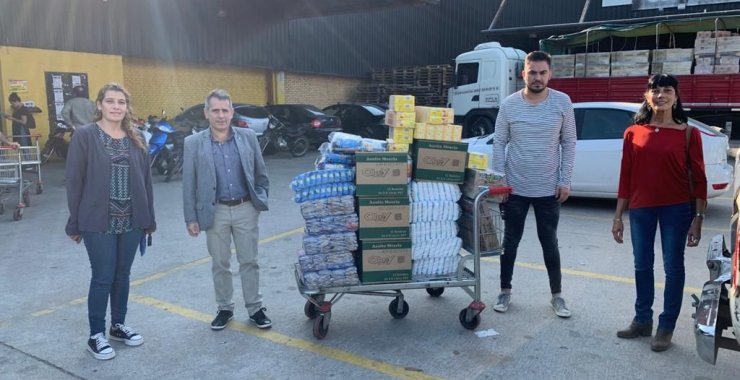 La UNSL continúa con la entrega de alimentos a Municipios