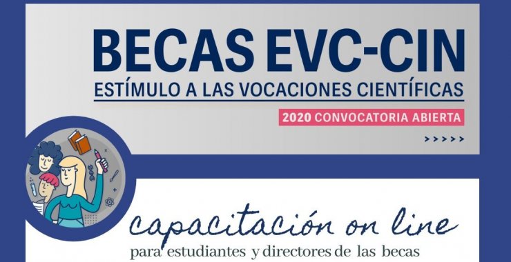 Capacitación online sobre las becas Estímulo a las Vocaciones Científicas del CIN