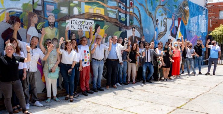 «Todos somos El Estado»: Un mural inclusivo en el Comedor Universitario
