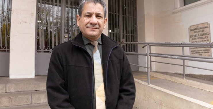 Néstor Castro, rector electo de la Escuela Normal