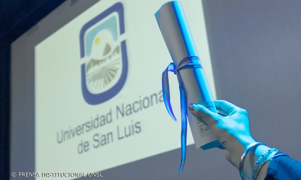 La UNSL entregará diplomas a nuevos profesionales