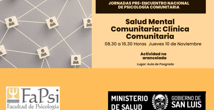 Realizan una jornada con eje en Salud Mental Comunitaria