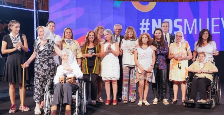 Distinguieron a Ana María Garraza por su lucha por la Memoria, Verdad y Justicia