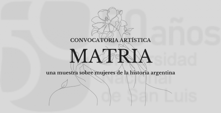 MATRIA: bases para la muestra sobre mujeres de la patria