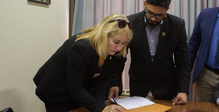 La UNSL firmó un convenio con la Federación Atlética Sanluiseña