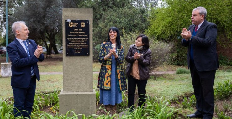 Villa Mercedes inició la celebración de los 50 años de la UNSL
