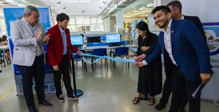 Estudiantes tendrán acceso al uso de computadoras en los nuevos espacios Progresar